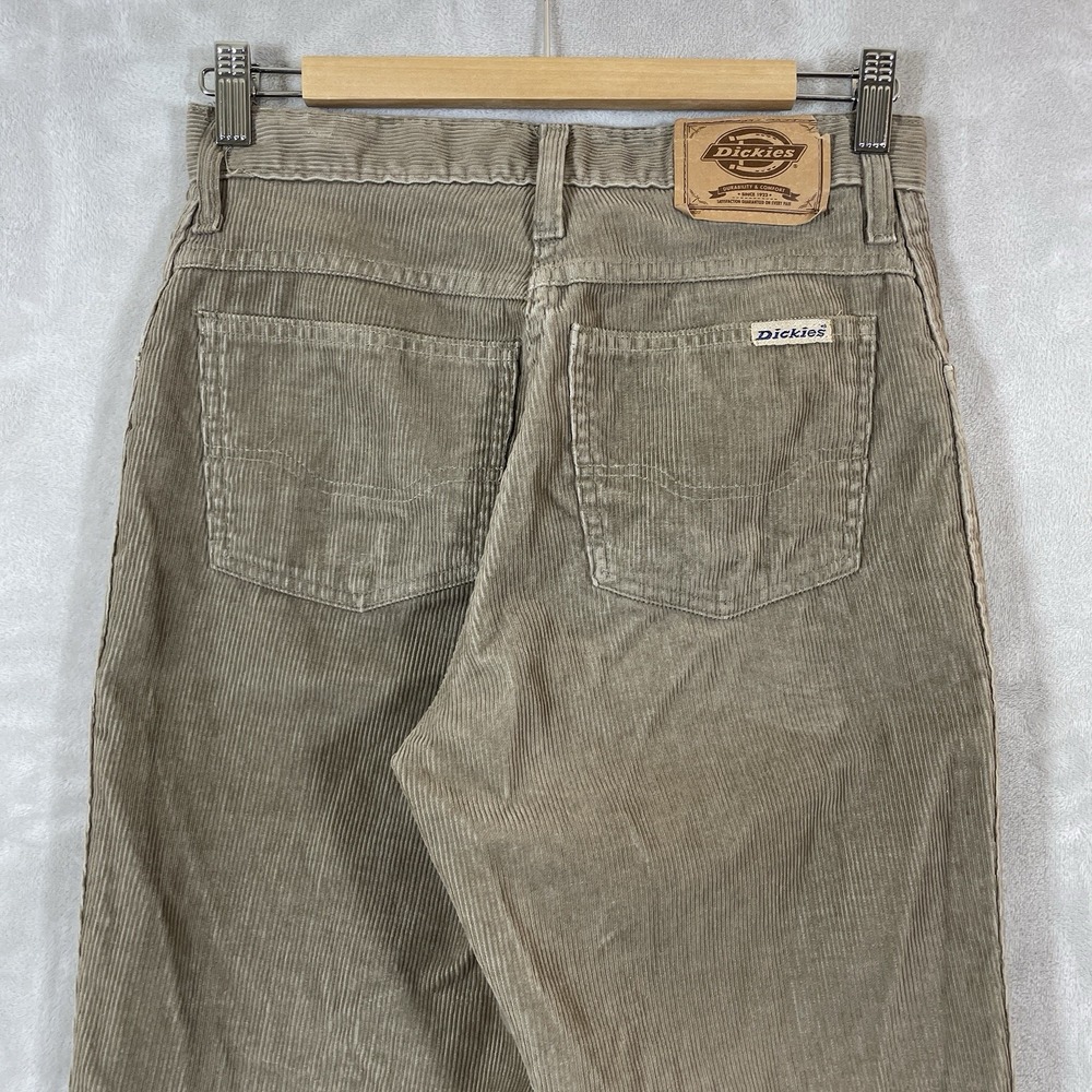 Vtg Dickies Corduroy Pants Mens 28x32 80s 90s Skater Straight Leg Retro
